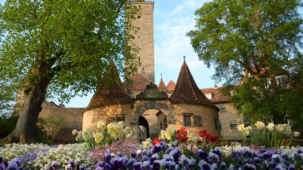 the castle garden