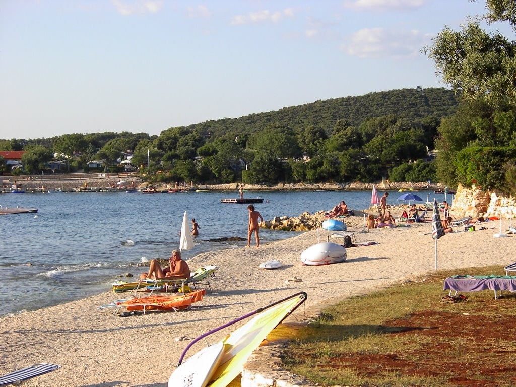 Valalta beach is considered one of the best beaches in Croatia located near...