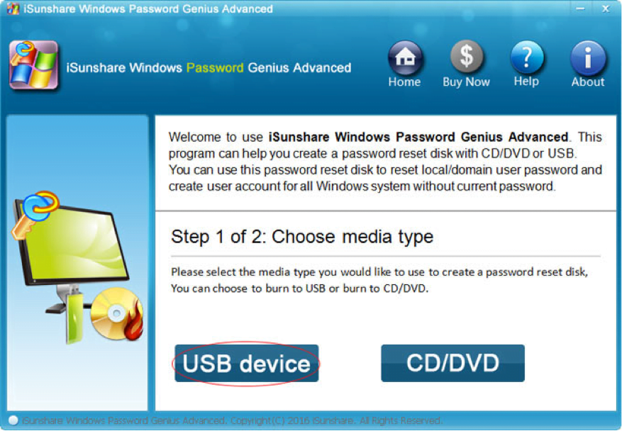 4 Steps to Recover Your Windows Password with iSunshare Windows Password Genius