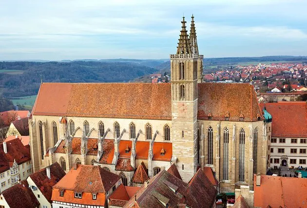 Germany Rothenburg St Jacobs Church