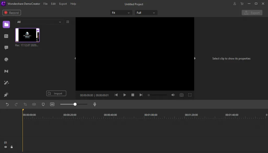 Demo Creator Editor
